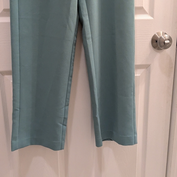 Old Navy Taylor Wide Leg Trouser Teal XS - Picture 3 of 7